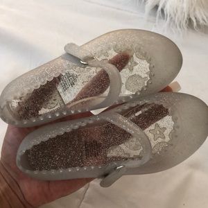 Jelly ballet flats